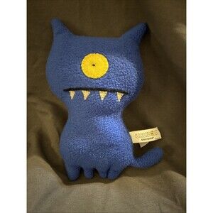Vintage 7” Ugly Doll  Uglydog Item No 51371 Blue Plush 2004